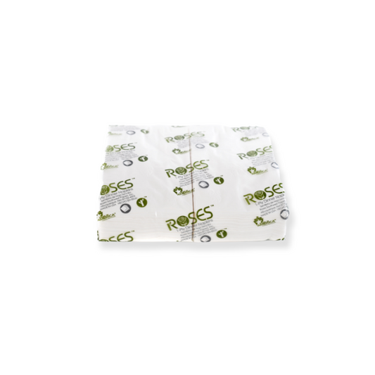 #3699-1Ply, 1/8" Fold White Dinner Napkin