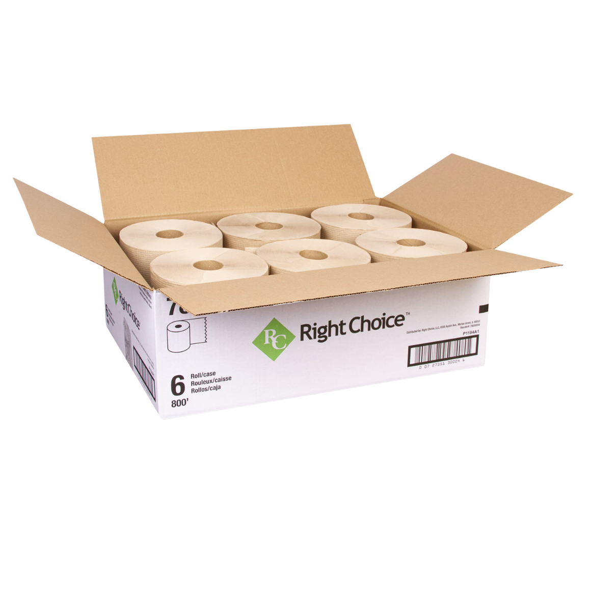 #3705-Right Choice® Natural Hardwound Roll Towel