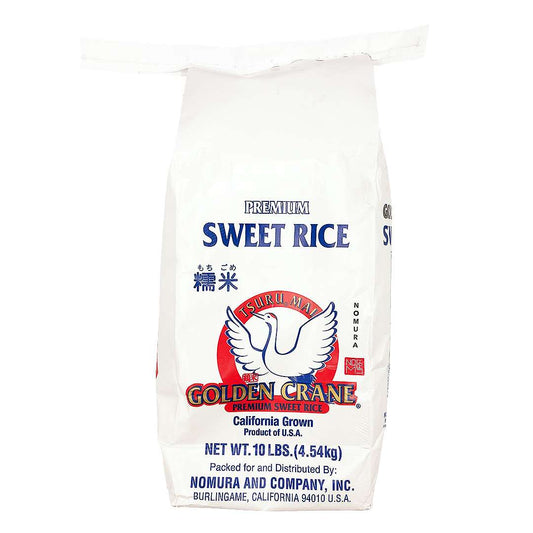 #5438-10lb Sweet Rice-Golden Crane